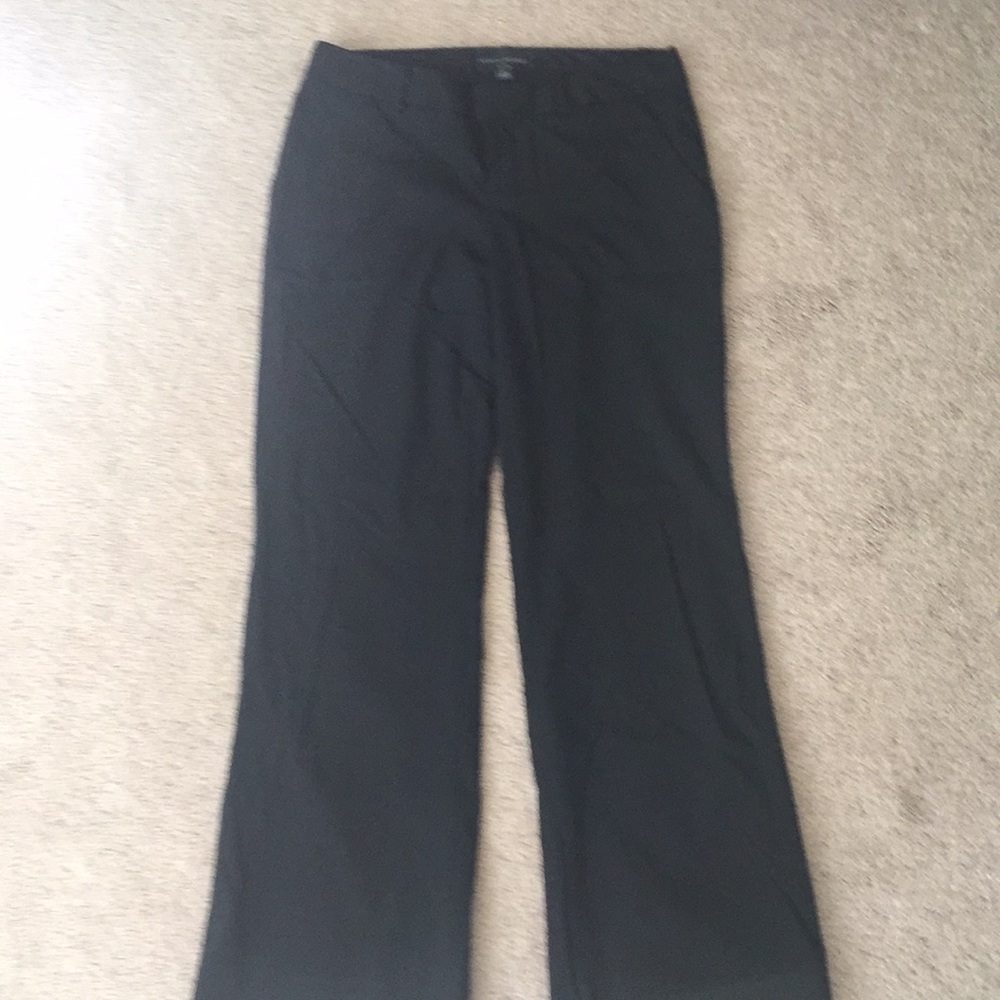 6P, black dress pants